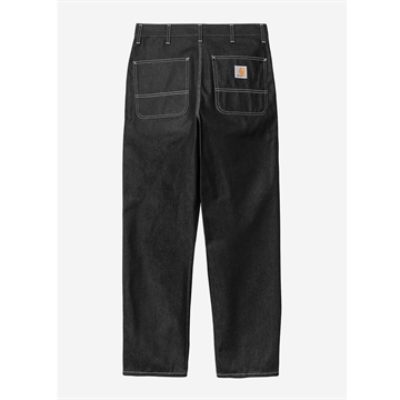 Carhartt Wip Pants Simple Cotton Norco Black Denim Rigid